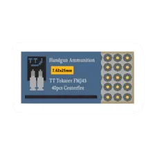 Unturned 7.62x25mm TT FMJ43 40pcs Ammo Box supply icon