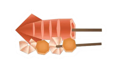 Unturned Grilled Seafood Skewers food icon