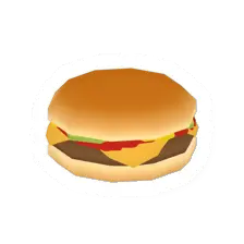 Unturned Cheeseburger food icon