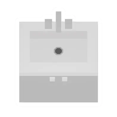 Unturned Birch Plumbed Sink item icon