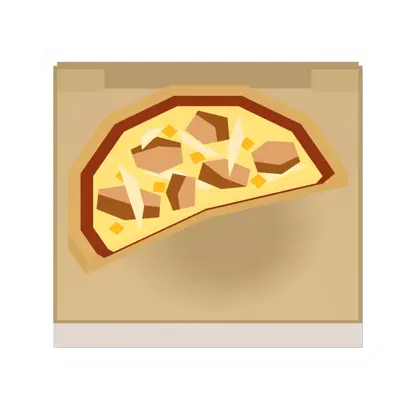 Unturned Teriyaki Chicken Pizza Box (2 pieces left) item icon