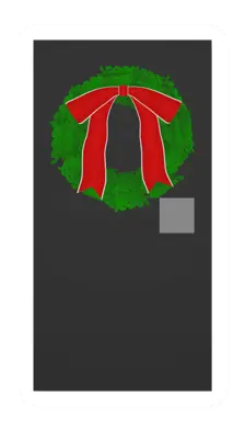 Unturned Metal Door with Wreath item icon