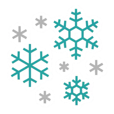 Unturned Christmas Neon (Snowflakes) item icon
