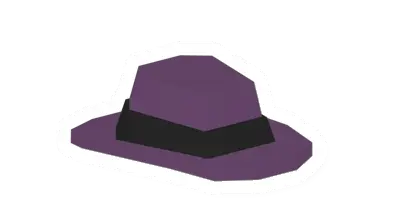 Unturned Purple Fedora clothing icon