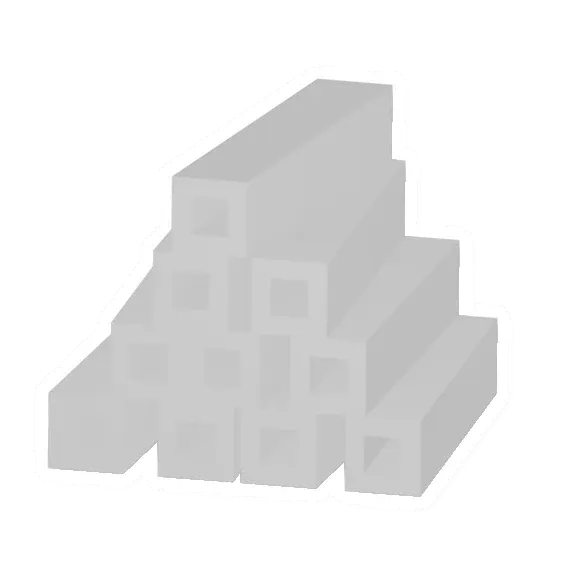 Unturned Plastic Pipe Bundle barricade icon