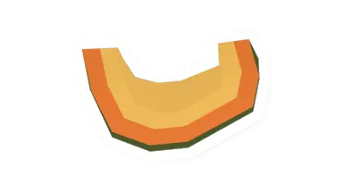 Unturned Sliced Kabocha Squash food icon