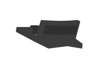 Unturned Black Visor Hat clothing icon