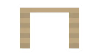 Unturned Eucalyptus Log Garage Doorway item icon