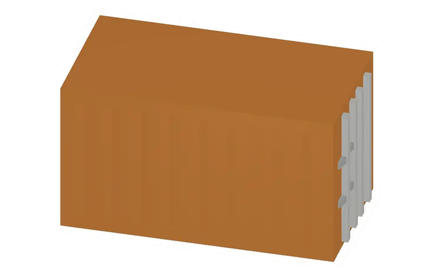 Unturned Orange Container storage icon