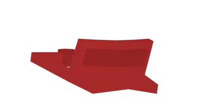 Unturned Red Visor Hat clothing icon