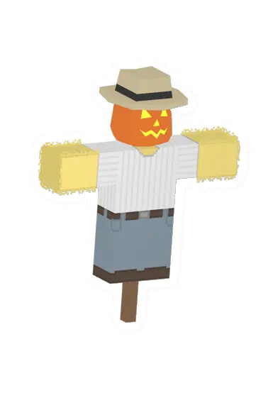 Unturned Happy Scarecrow barricade icon
