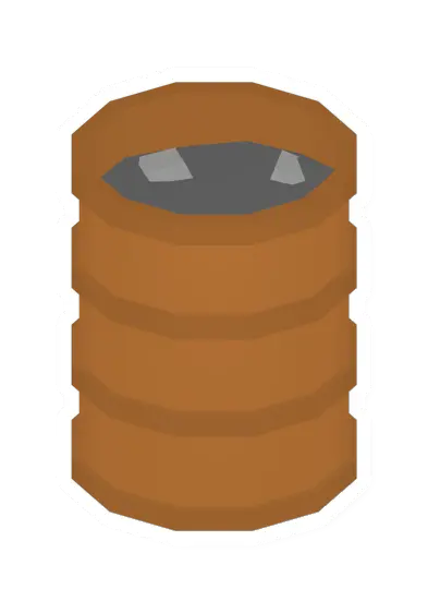 Unturned Orange Flaming Barrel barricade icon