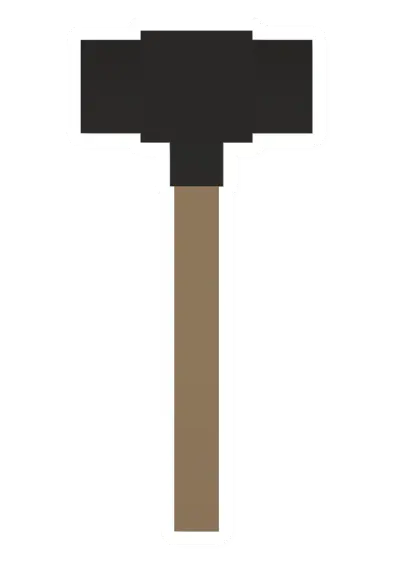 Unturned Sledgehammer melee weapon icon