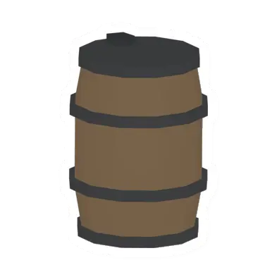 Unturned Gunpowder Barrel barricade icon