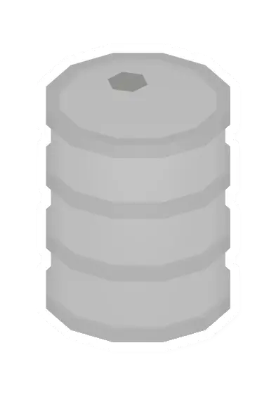 Unturned White Barrel storage icon