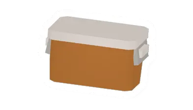 Unturned Orange Cooler storage icon