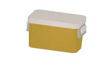 Unturned Yellow Cooler storage icon