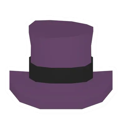 Unturned Purple Tophat clothing icon