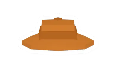 Unturned Orange Panama Hat clothing icon