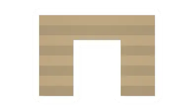 Unturned Eucalyptus Log Doorway item icon