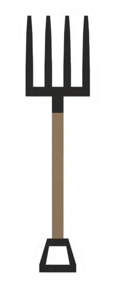 Unturned Pitchfork melee weapon icon