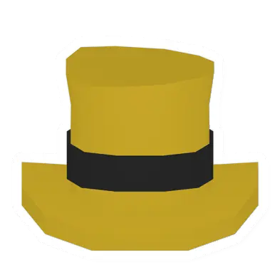 Unturned Yellow Tophat clothing icon