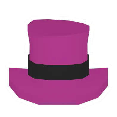 Unturned Pink Tophat clothing icon