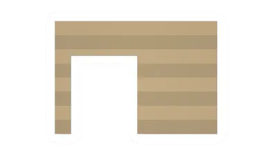 Unturned Offset Eucalyptus Log Doorway item icon