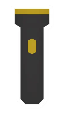 Unturned Yellow Flashlight melee weapon icon