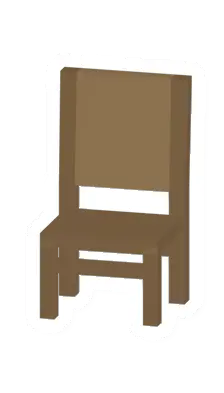 Unturned Pine Chair barricade icon