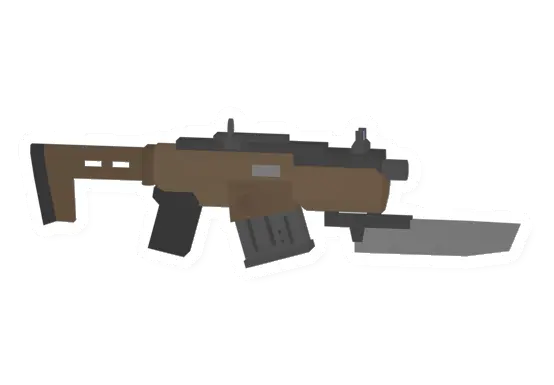 Unturned Brown Deflection gun icon