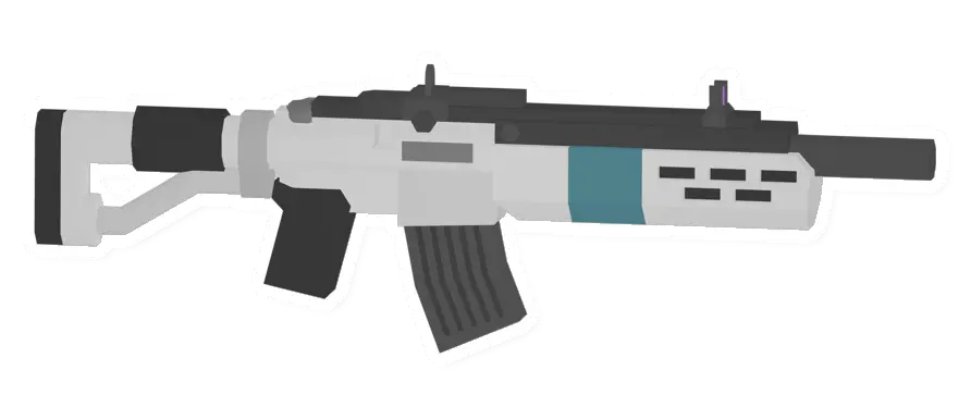 Unturned Cyan Reflection gun icon
