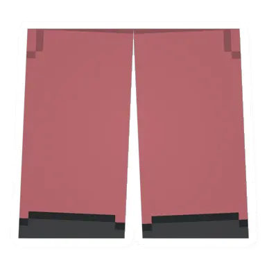 Unturned Red Bottom clothing icon