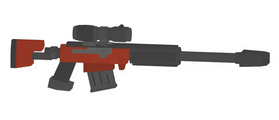 Unturned Red Rebel gun icon