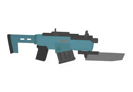 Unturned Cyan Deflection gun icon