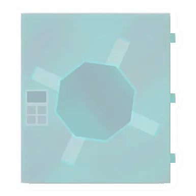 Unturned Crystalized Vault Door barricade icon