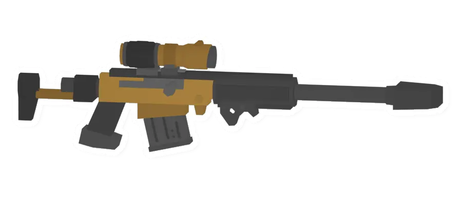 Unturned Golden Rebel gun icon