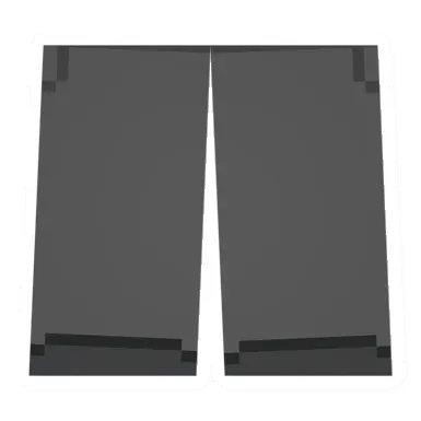 Unturned Black Bottom clothing icon