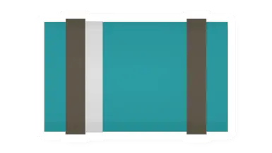 Unturned Cyan Bedroll barricade icon