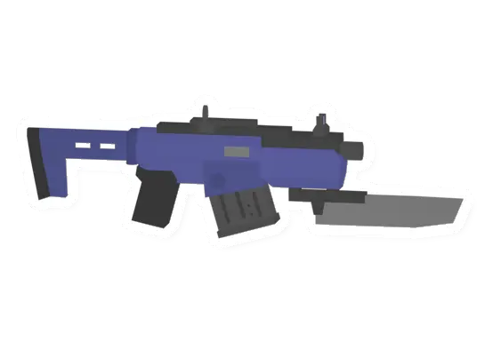 Unturned Blue Deflection gun icon