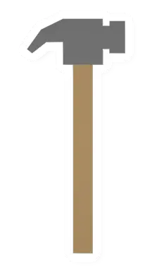 Unturned Hammer melee weapon icon