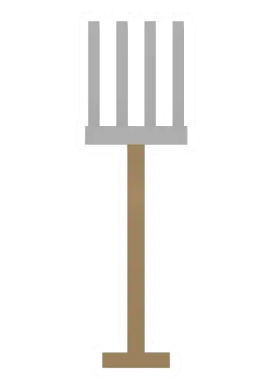 Unturned Pitchfork melee weapon icon