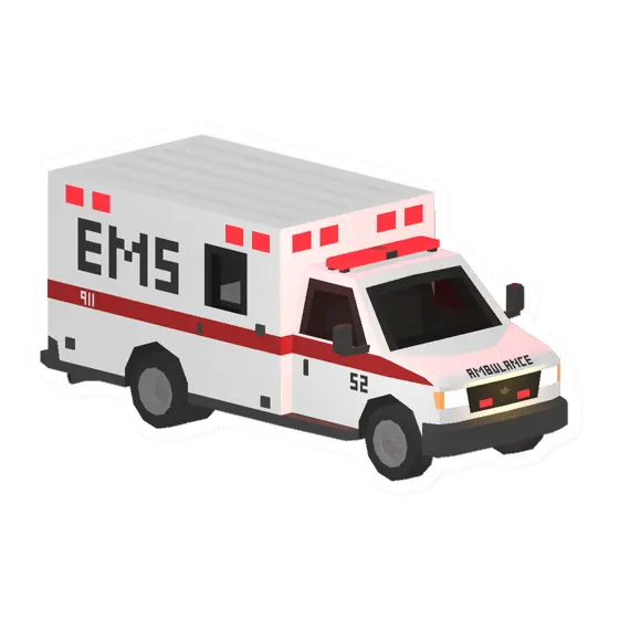 Unturned FLUX Liner - EMS vehicle icon